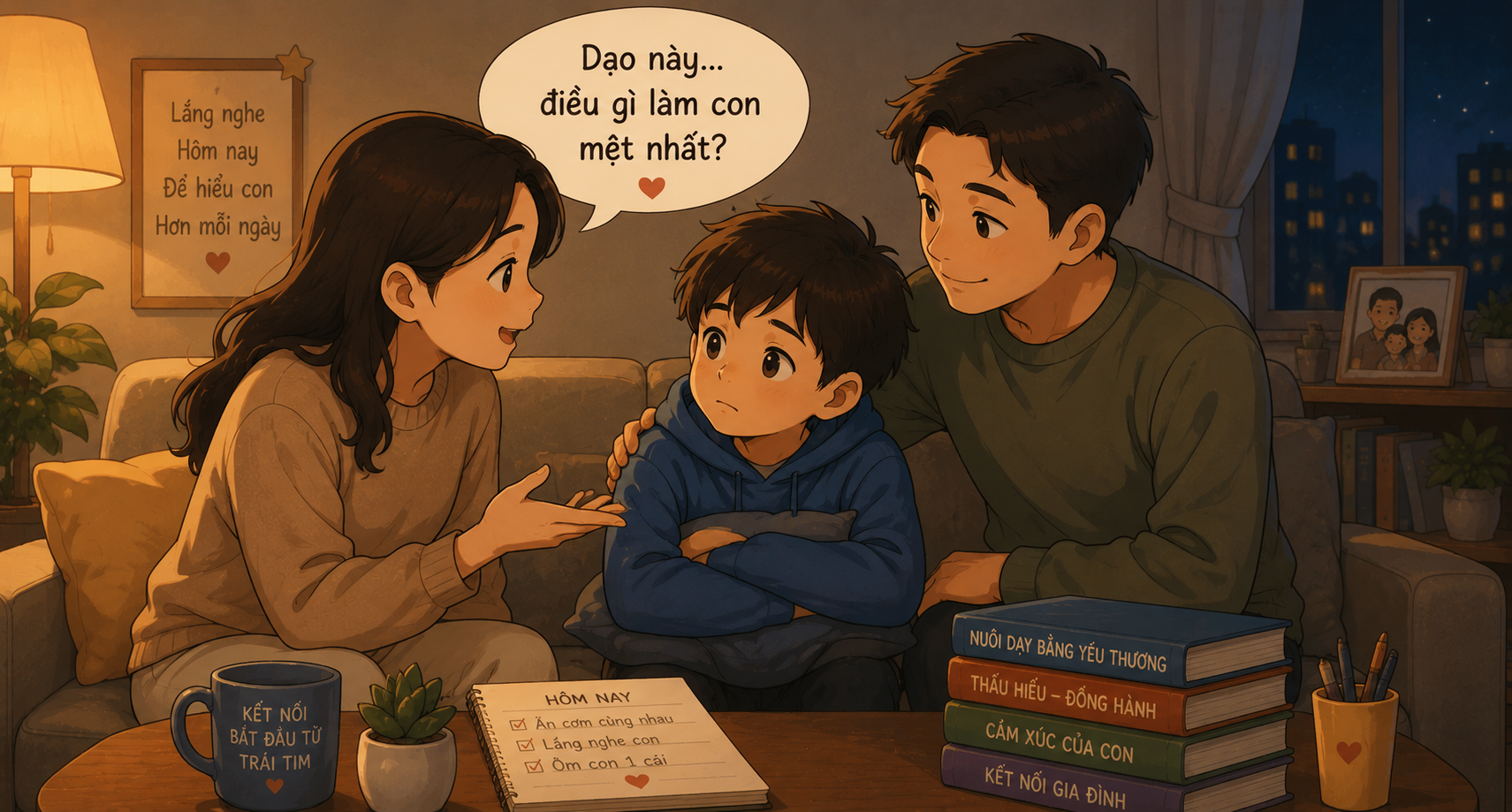 Giáo dục bắt đầu từ cảm giác an toàn