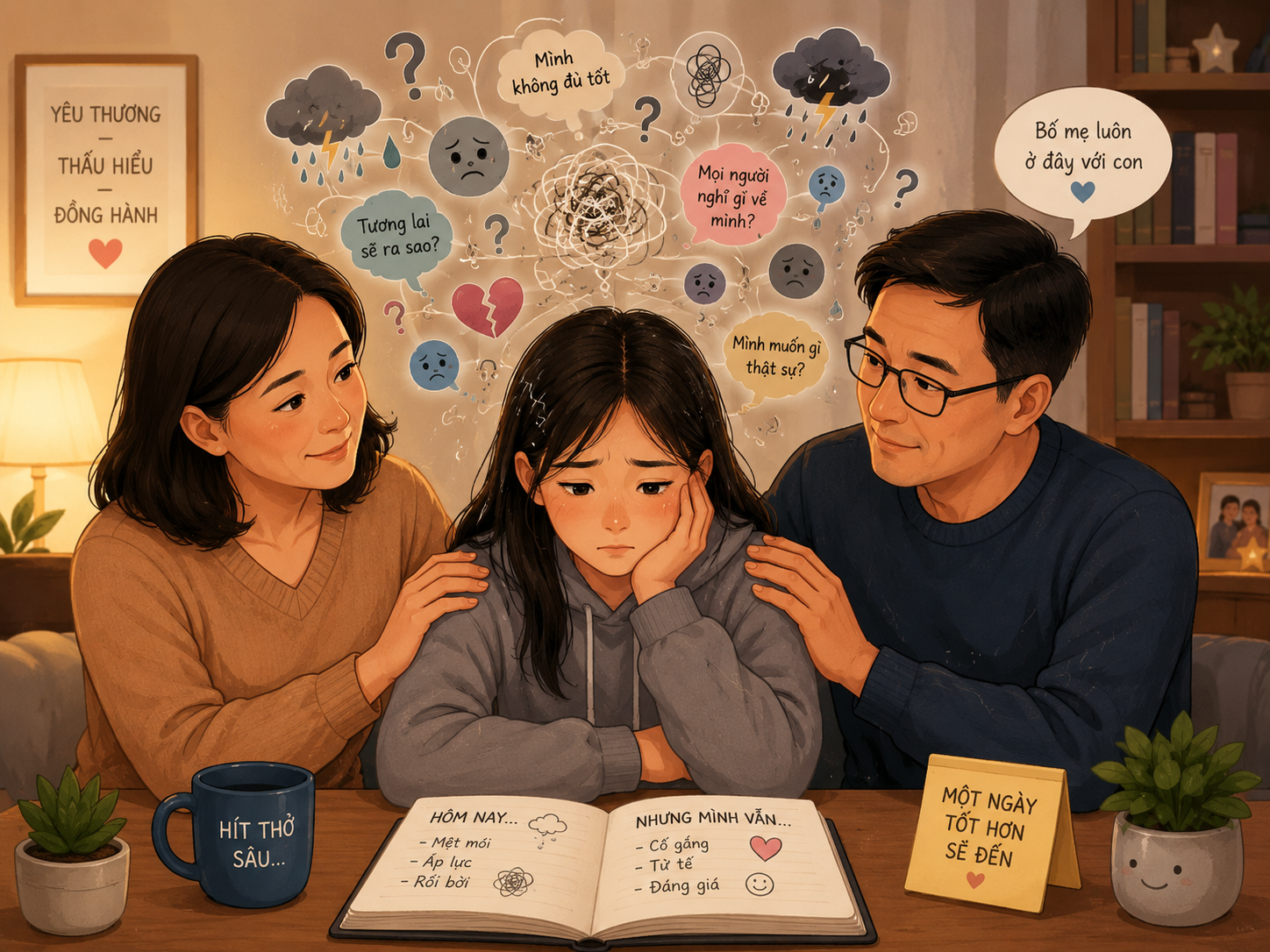 An toàn cảm xúc giúp trẻ tuổi dậy thì vượt qua lo âu và căng thẳng