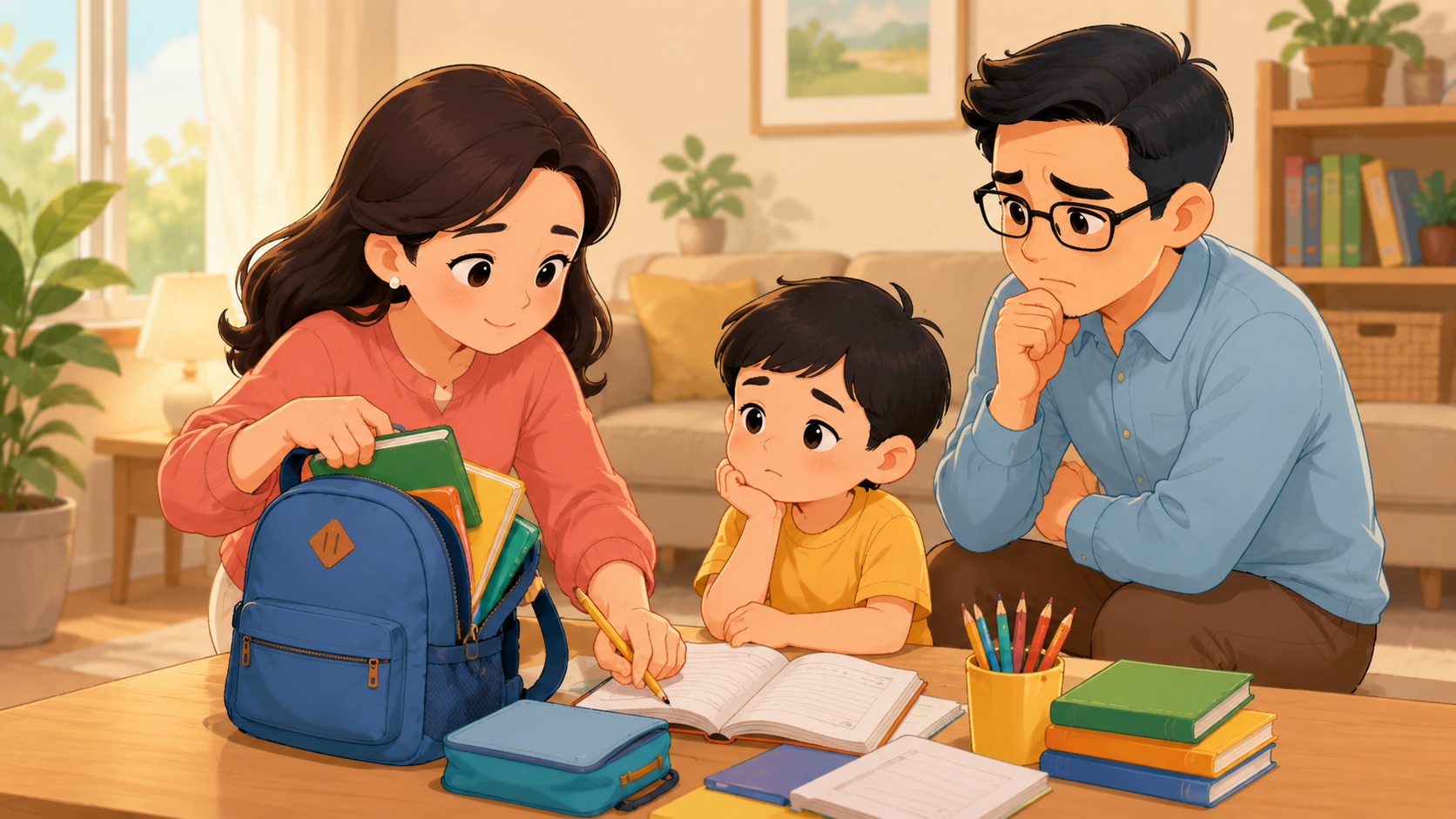 Ba mẹ làm thay con quá nhiều