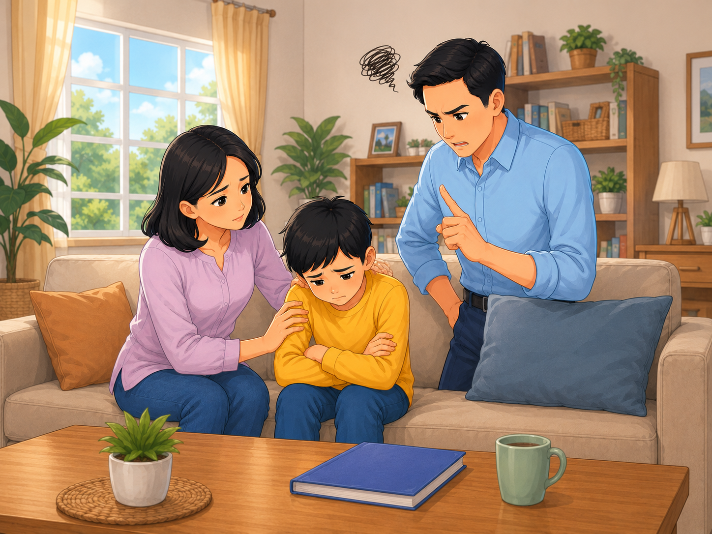 Những câu nói ba mẹ nên tránh khi con thất bại
