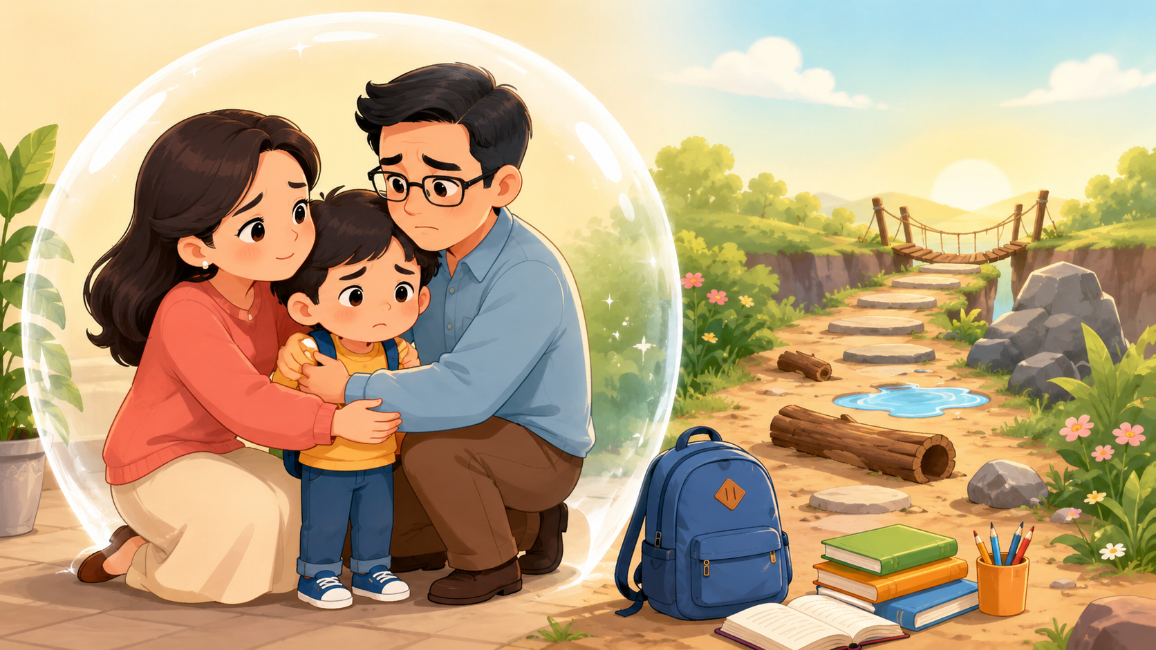 Tình Yêu Thương Sai Cách Có Thể Làm Con Yếu Đuối Mà Ba Mẹ Không Nhận Ra