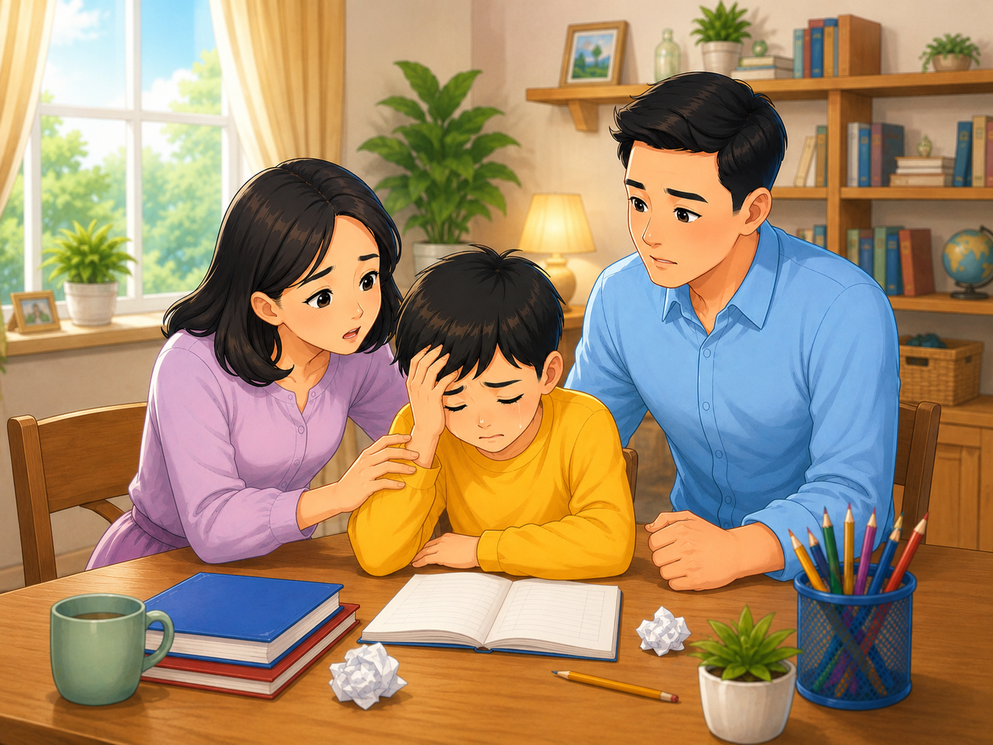 Vì sao ba mẹ thường muốn cứu con khi con thất bại