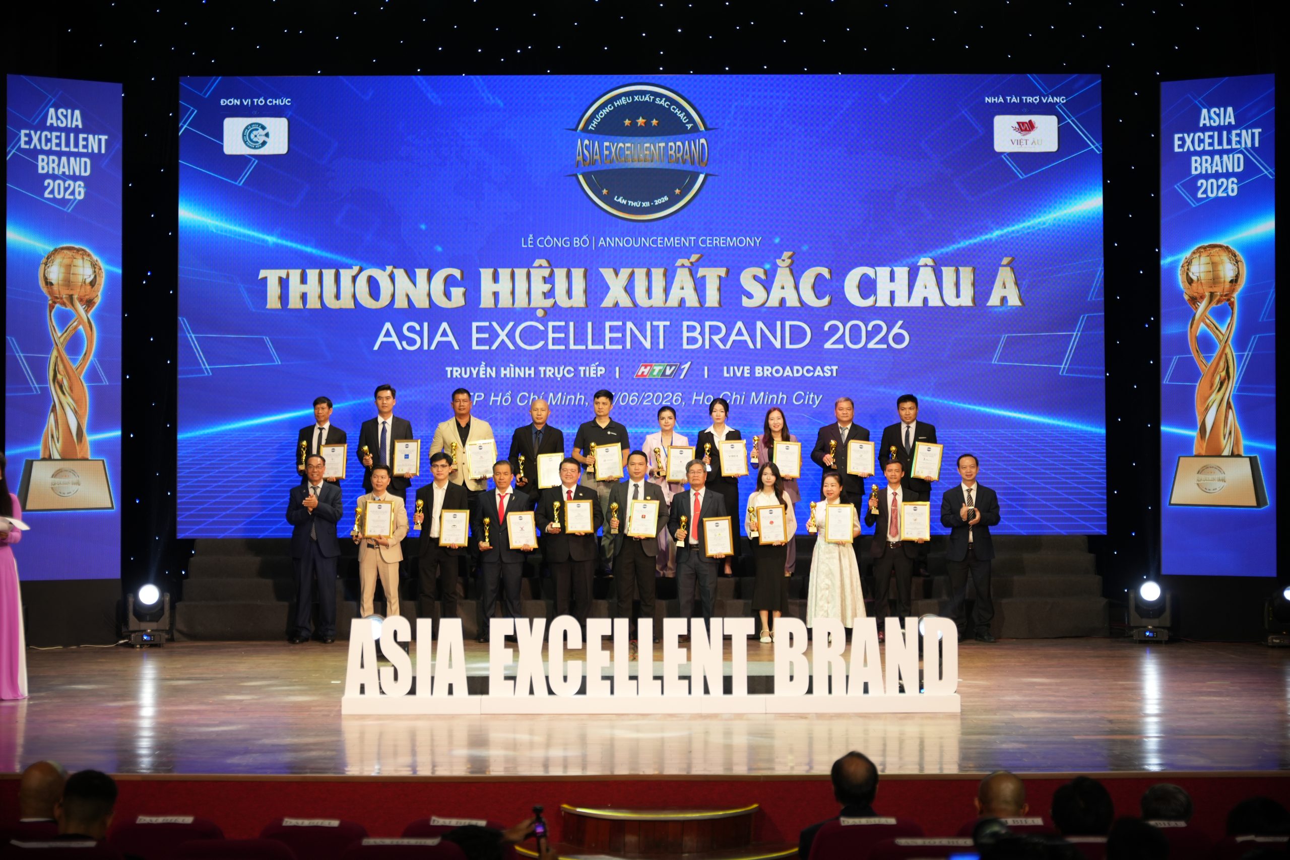 Lễ vinh danh các Thương hiệu Xuất sắc Châu Á 2026