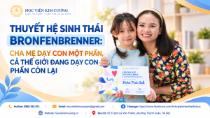 THUYẾT HỆ SINH THÁI BRONFENBRENNER: CHA MẸ DẠY CON MỘT PHẦN, CẢ THẾ GIỚI ĐANG DẠY CON PHẦN CÒN LẠI